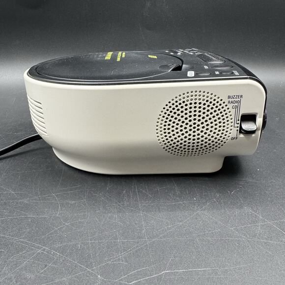 Sony Dream Machine #ICF-CD815 Dual Alarm LED Clock FM/AM Radio CD Player Tested - Picture 5 of 10